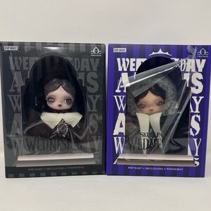 ✅ IN HAND ✅ BUNDLE OF BOTH VERSIONS OF SKULLPANDA X WEDNESDAY PLUSH ✅